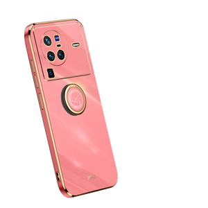 <span class=keywords><strong>2022</strong></span>เคสโทรศัพท์มือถือ TPU แบบ2 in 1สุดหรูเคสโทรศัพท์ชุบโลหะด้วยไฟฟ้าสำหรับ <span class=keywords><strong>Vivo</strong></span> X80 Pro - Product Image 1
