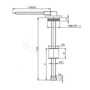 Control de nivel de agua Medición de nivel diésel Interruptor de flotador de combustible Monitoreo de combustible inoxidable <span class=keywords><strong>Sensor</strong></span> de nivel de flotador de tanque de combustible - Product Image 3