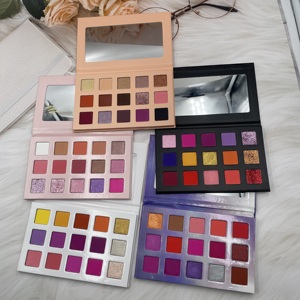 Palette de fards à paupières professionnelle en carton, 15 couleurs, vente flash, création de logo, marque privée, <span class=keywords><strong>cosmétiques</strong></span> véganes - Product Image 1