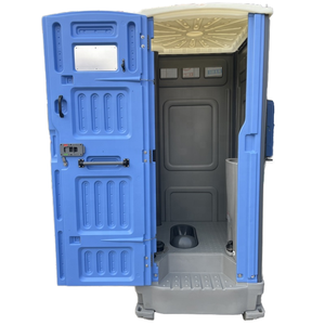 Toilettes mobiles en HDPE, toilettes portables économiques, toilettes à technologie verte, toilettes mobiles en plastique sans station de lavage des mains - Product Image 2