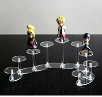 Boîte de rangement pour montres et bijoux en acrylique de haute qualité, vitrine transparente anti-poussière pour montres, colliers, boucles d'oreilles et bagues