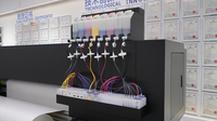 Impresoras de Inyección de Tinta de 1.8m con 4 Cabezales I3200, Placa Hoson y Software Maintop, Plotter de Impresión de Gran Formato con Tinta Eco Solvente