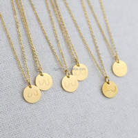 Collier pour femme en acier inoxydable personnalisé, délicat, avec pendentif en forme de seins, bijoux tendance, bijoux féministes en or 18 carats