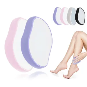 Épilateur en cristal pour l'épilation, indolore, sûr, réutilisable, facile à nettoyer, outil de dépilation physique en verre, gomme de beauté pour le corps - Product Image 1