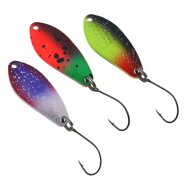 3.5g 31mm S-shaped Sequins Baits Trout