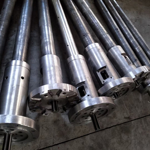 Trung Quốc Nhà cung cấp của tốc độ cao hợp kim thép đùn vít bền lâu dài dịch vụ cuộc sống cho HDPE/LDPE nhựa cao su bộ phận máy móc - Product Image 1