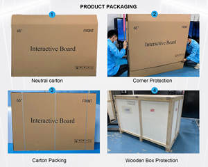 最新的65英寸安卓双系统白板，用于学校会议互动板 - Product Image 5