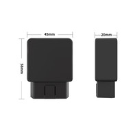 QUECTEL EC25EC 4G GPS OBD2 Tracker Chip Mini Micro OBD GPS Locator avec visualisation PC, diagnostic du comportement de conduite du véhicule, localisateur de voiture