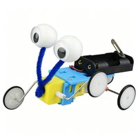 Kit d'expériences scientifiques STEM, ensemble de robotique DIY, jouet éducatif en bois à assembler, projet scolaire pour enfants, boîte cadeau, vente en gros, sans batterie