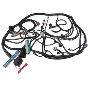 Professional Engine Harness Independent Harness, Compatible with DBW LS3 Engine 4.8 5.3 6.0 for Toyoace Truck