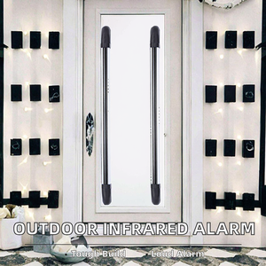 SICUREZZA Alarma <span class=keywords><strong>de</strong></span> <span class=keywords><strong>Seguridad</strong></span> para Exteriores con Barrera Infrarroja <span class=keywords><strong>de</strong></span> 4 Haces y 100m, Alarma Cableada y Construcción <span class=keywords><strong>de</strong></span> Aleación <span class=keywords><strong>de</strong></span> Aluminio - Product Image 2