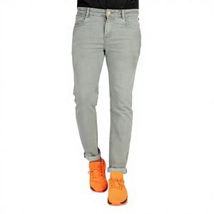 Jeans de mezclilla negros de corte recto, holgados, casuales, con estampado, de cintura media, talla grande para hombre, estilo urbano - Product Image 2