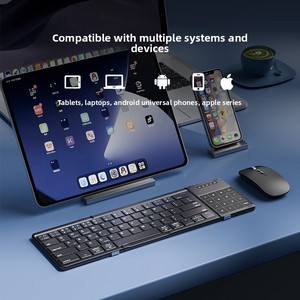 Teclado Inalámbrico Plegable Dream Tri-Fold Scissor, Compatible con PC de Escritorio y Portátiles - Product Image 4