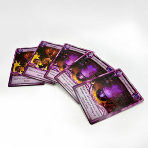 Tarjetas Coleccionables de <span class=keywords><strong>Anime</strong></span> TCG Impresas Personalizadas con Lámina Holográfica y Lámina Dorada Premium, Material de Alta Calidad - Product Image 3
