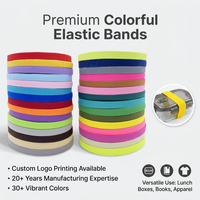 Vente en gros d'usine MRT Mrt020 Bande élastique tricotée en nylon/polyester/spandex haute ténacité, couleur unie, largeur 4 cm, pour sacs et chaussures