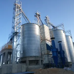 Besleme silosu mısır silosu en kaliteli ham malzeme depolama silosu