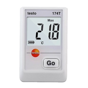 เครื่องวัดอุณหภูมิและความชื้นแบบพกพาสำหรับการขนส่งยา รุ่น Testo174T/174H  ความแม่นยำสูง ผลิตจากพลาสติก ABS สำหรับควบคุมอุณหภูมิในระบบโซ่ความเย็น - Product Image 2