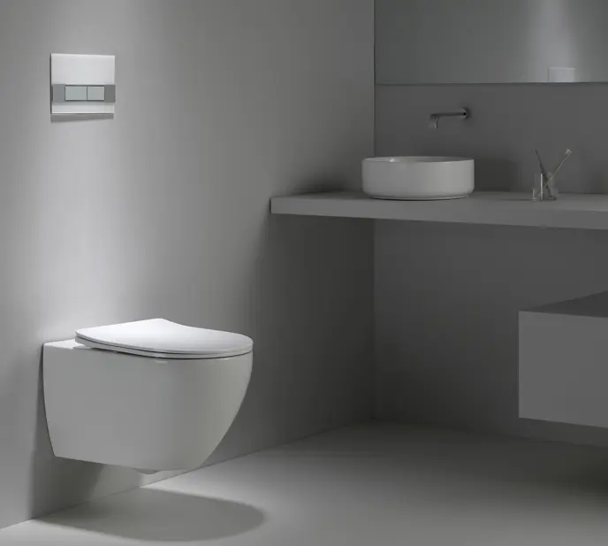 Europäischer Standard Badezimmer New Vortex 4.5L Wc Wand-WC-Set Wandbehang WC Wc Suspendu BF2416
