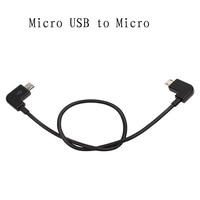 Cable Mini USB-C de 90 Grados para Carga de DJI y Transferencia de Datos de 2.4A, Compatible con Escáner de Código de Barras y Computadora