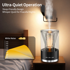 بخاخ ضباب إلكتروني بدون ماء بضوء ليد فاخر ، رشاش آلي - Product Image 5