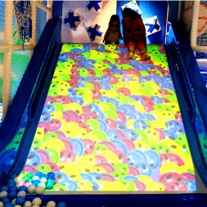 Gooest, proyector interactivo para interiores, parque de juegos, Tobogán dinámico, Piso Interactivo, parque temático de entretenimiento <span class=keywords><strong>Hello</strong></span> Park - Product Image 5