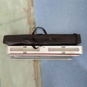 Sang trọng tùy chỉnh-kích thước cuộn lên biểu ngữ 85x200 khung nhôm di động in đứng lên biểu ngữ cho quảng cáo chương trình khuyến mãi - Product Image 5