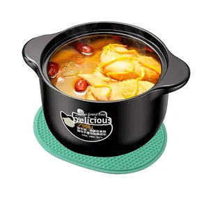 Amazon của Hottest Bắc Âu đơn giản Thiết kế Silicone cách nhiệt <span class=keywords><strong>Mat</strong></span> nhà bếp tấm bàn ăn <span class=keywords><strong>Mat</strong></span> thiết lập phong cách hiện đại bán buôn - Product Image 5