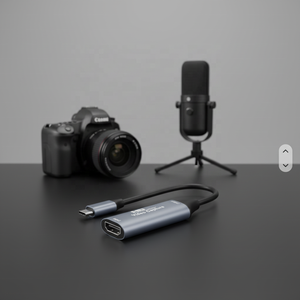 Adaptador USB-C 1080P para Transmisión en Vivo, Grabación de Videojuegos, Videoconferencias, Baja Latencia, Aleación de Aluminio para OBS, Xbox, Laptop, iPad, <span class=keywords><strong>iMac</strong></span> - Product Image 6