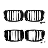 Calandre avant à LED pour BMW X3 X4 G01 G02 2018-2022, paire de grilles de radiateur centrales avec faisceau de câblage