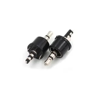 Hot sell 2.5mm 5poles audio plug gold plated  professional audio video