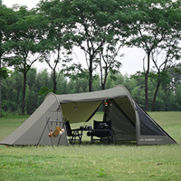 Professionnel étanche personnalisé auvent Tunnel tente ombre Uv Protection fête multifonction famille