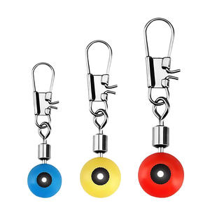 ตะขอเกี่ยวหมุน My-033 อุปกรณ์ตกปลา ทองแดง สแตนเลส ขนาดใหญ่ สีแดง 33 มม. ขนาดกลาง สีเหลือง 31 มม. ขนาดเล็ก สีน้ำเงิน 28 มม. สำหรับน้ำเค็ม - Product Image 4