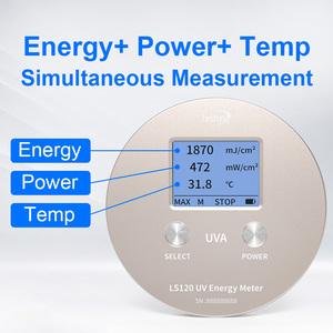 Compteur d'énergie UV LS120 315nm à 400nm, mesure d'intensité UVA, intégrateur, radiomètre pour lumière de polymérisation ultraviolette, UV Power Puck - Product Image 3