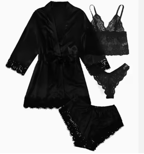 Stocks clairs, vente en gros de vêtements, inventaire de vêtements, vêtements pour hommes et femmes, prix bas, vêtements de nuit, vêtements de nuit <span class=keywords><strong>sexy</strong></span>, pyjamas luxueux et romantiques, 100% - Product Image 5
