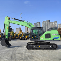 Excavatrice électrique pure XE215EV de 23,5 tonnes, pelleuse électrique à batterie lithium haute performance de 140 kW pour l'exploitation minière et la construction urbaine