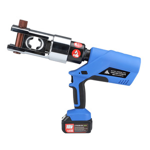 Herramienta de crimpado hidráulica eléctrica Soli Ez630 de 18V con batería de litio para crimpado industrial de terminales de cobre y aluminio - Product Image 2