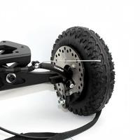 Trucks de mountainboard à ressorts avec roues de 8 pouces et frein à disque pour longboard tout-terrain