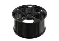 Jantes en alliage forgé personnalisées 1PC/2PC Noir brillant Turbofan 18 19 20 21 22 pouces 5x112 5x130 pour Porsche Macan Cayenne 911 718