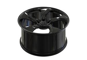 Rines de Aleación Forjados Personalizados de 1/2 Piezas, Acabado Negro Brillante, Tipo Turbofan, 18 19 20 21 22 Pulgadas, 5x112 5x130 para Porsche Macan Cayenne <span class=keywords><strong>911</strong></span> 718 - Product Image 3