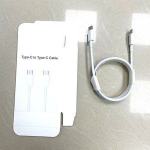 Nhanh chóng sạc cáp và truyền dữ liệu 1M 60W 9V 3A USB-C để USB-C cáp hỗ trợ truyền dữ liệu cho iPad điện thoại máy tính bảng - Product Image 6