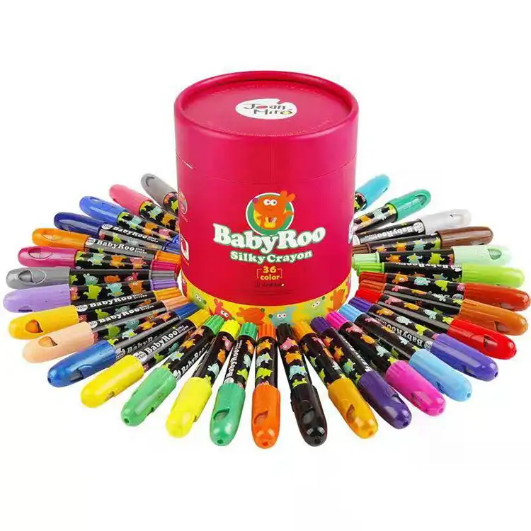 Biểu Tượng Tùy Chỉnh Không Độc Hại Tác Phẩm Nghệ Thuật Rắn Sáp Ong Crayon Cho Trẻ Em