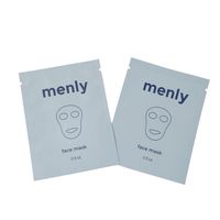 Sac en papier kraft biodégradable et recyclable Pochette pour shampoing Sachet d'échantillon cosmétique de savon liquide
