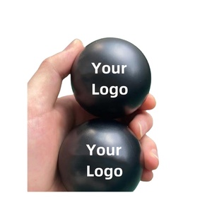 Benutzer definiertes Logo PU-Schaum 63mm runder Stress ball Hochwertige Werbe-Kfz-Bildung Versicherung spielzeug Corporate Brand Geschenke - Product Image 4