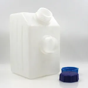 2023 nóng bán công suất lớn Tùy chỉnh hình chữ nhật <span class=keywords><strong>container</strong></span> đôi miệng <span class=keywords><strong>4</strong></span> L <span class=keywords><strong>4</strong></span> lít HDPE chai nhựa - Product Image 5