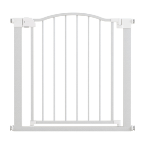 Barrière de sécurité pour bébé pour escaliers, 29-43 pouces, sans perçage, fermeture automatique/ouverture fixe, passage facile, barrières de sécurité larges pour enfants et animaux domestiques - Product Image 1