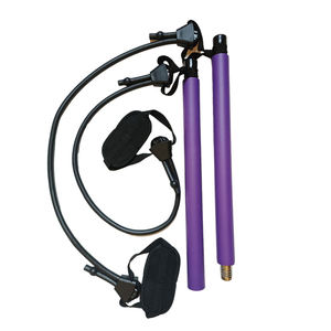 YETFUL yüksek kalite egzersiz taşınabilir kas Fitness egzersiz bantları direnç Yoga halatlar ile Pilates kiti sopa - Product Image 4