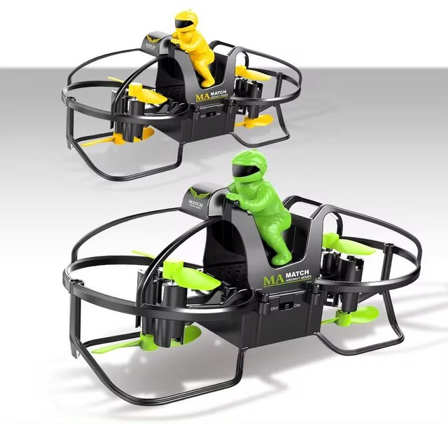 2 in 1 Motorcycle Drone Remote Control Mini Motorcycle Flying Toy Rc Quadcopter Drone, Hand Gesture Sensing Motorcycle Drones