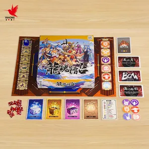 Free sample OEM board game manufacturer Customized printing adults kids board game custom card game