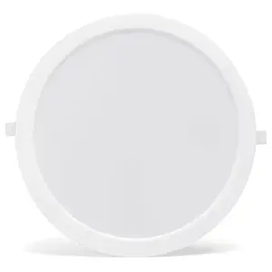 Downlight empotrable LED de 24W, luminosidad, eficiencia energética y diseño moderno; ideal para iluminación ambiental y espacios. - Product Image 1