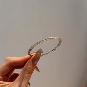 Dylam Luxury Top Jewelry S925 <b>Silver</b> Rhodium 22K Gold Plated 5A Zirconia Bamboo Joint <b>Bracelets</b> <b>Bangle</b> for Women Dress up - Product Image 6